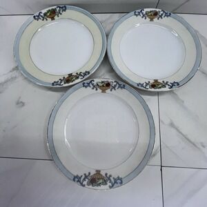 Set of 3 Vtg MEITO CHINA (Japan) 6" Salad Plate "Delphi" Pattern
